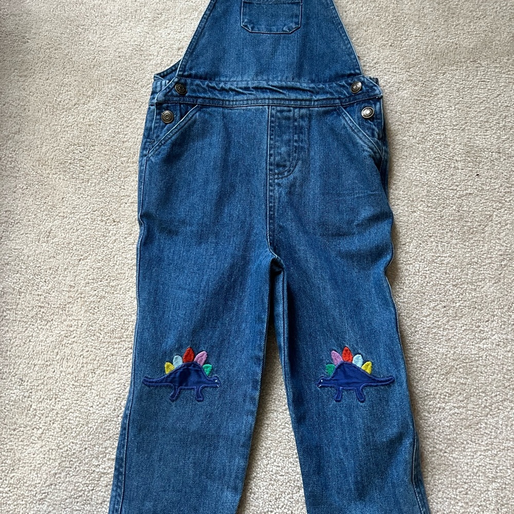 Baby Boden Dinosaur Overalls